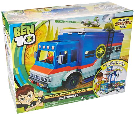 Ben 10 Rustbucket Deluxe Vehicle Transforming Playset - Walmart.com