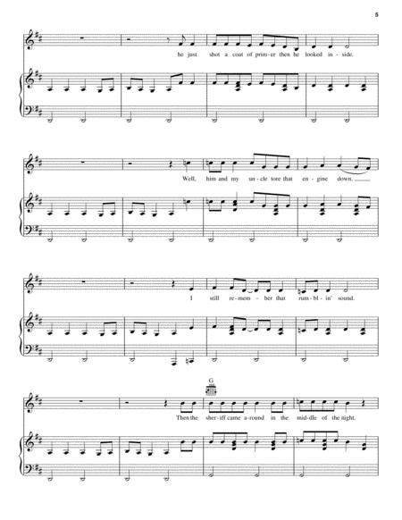 Copperhead Road By Steve Earle - Digital Sheet Music For Piano/Vocal/Guitar - Download & Print ...