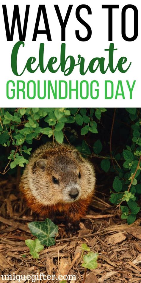 15 Ways to Celebrate Groundhog Day - Unique Gifter