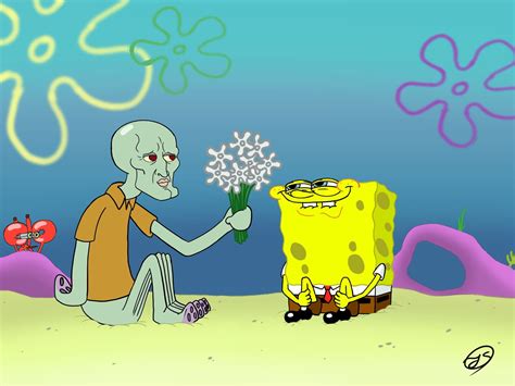 ArtStation - Spongebob and Squidward