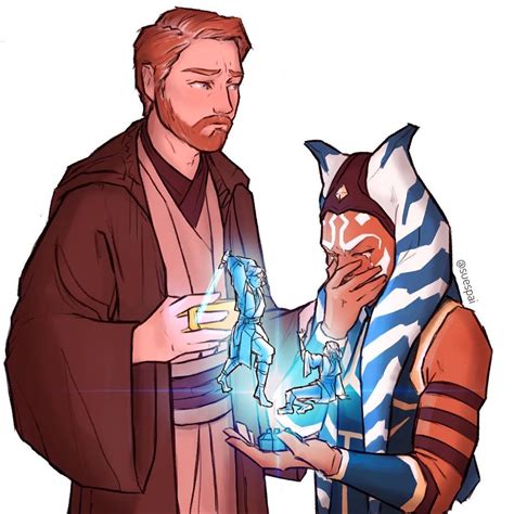 Pandora's (sand)Box: gffa: Obi-Wan showing footage to Ahsoka + Rex