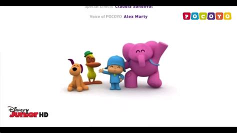 Pocoyo Credits Disney Junior UK 2013 - YouTube