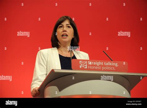 Lucy Powell MP, shadow secretary of state for education and children, speaking on the theme of ...