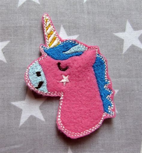 Unicorn applique free embroidery design - Applique - Machine embroidery community