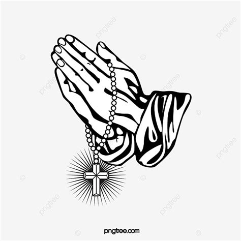 Black Pray Gesture To God, God Drawing, Gesture Drawing, Gesture Sketch PNG and Vector with ...