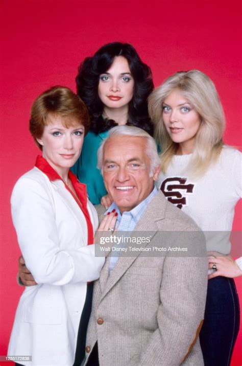 Deborah Van Valkenburgh, Lydia Cornell, Ted Knight, Nancy Dussault... News Photo - Getty Images