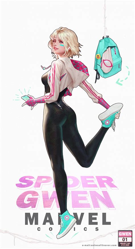 Spider-Gwen Fan Art by Youngjin Seo : r/SpiderGwen