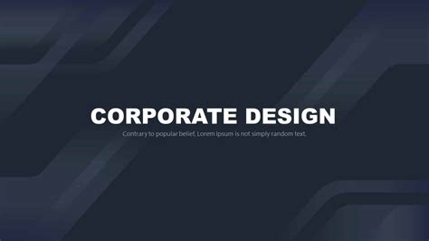 Free Corporate PowerPoint Template Design | Slidebazaar