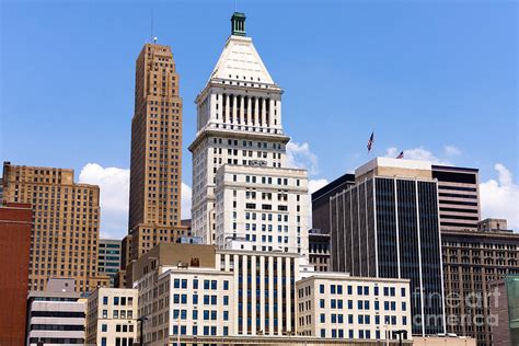 Cincinnati Downtown Buildings Photo Photograph by Paul Velgos