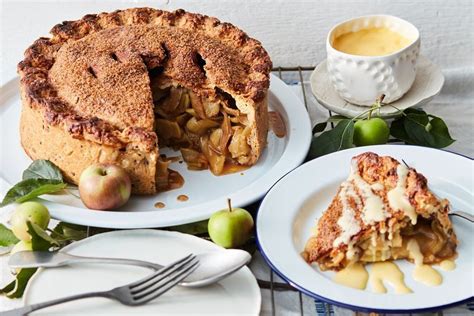 Deep-dish apple pie - Recipes - delicious.com.au