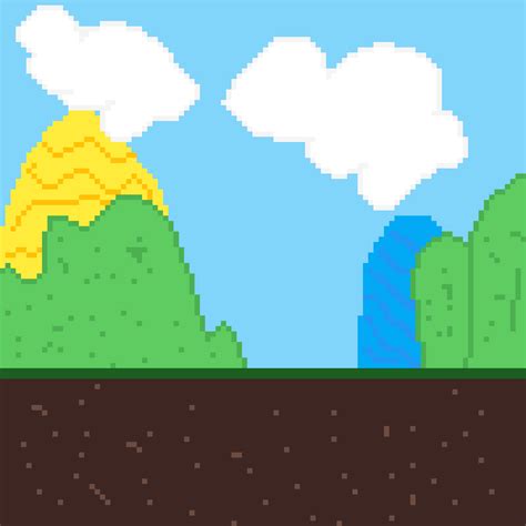 Editing Mario ground theme - Free online pixel art drawing tool - Pixilart