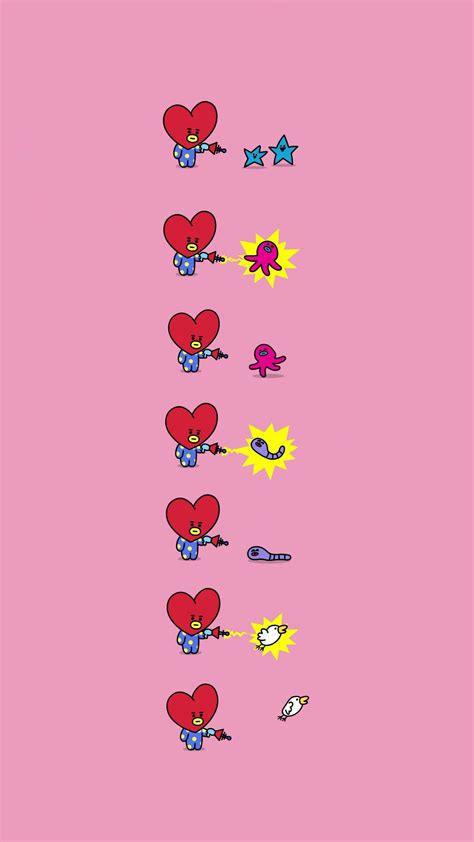 BT21 Tata Wallpapers - Wallpaper Cave