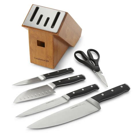 Calphalon Classic SharpIN 6 Piece Self-Sharpening Knife Set & Reviews ...