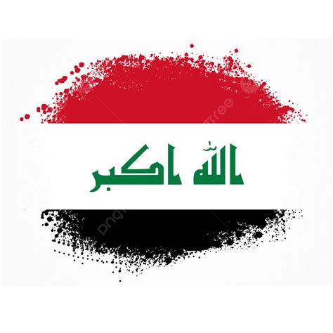 Gambar Flak Irak, Flaq, Bendera, Nasional PNG Transparan Clipart dan ...