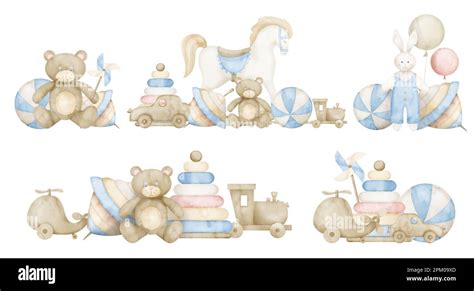 Vintage Baby Boy Clipart Animal