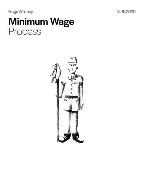Minimum Wage - Freyja Whitney Design
