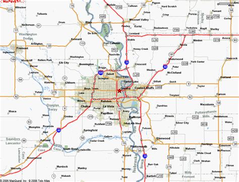 Map of Omaha Nebraska - TravelsMaps.Com