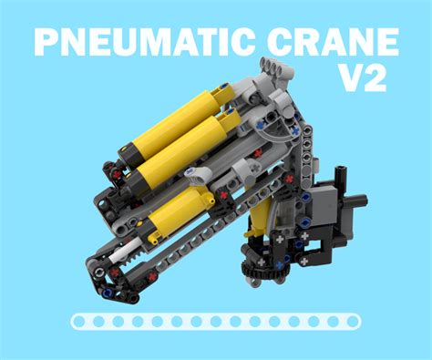 LEGO MOC Mini pneumatic crane V2 by sthrom | Rebrickable - Build with LEGO