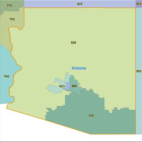 480 Area Code Map, Where Is 480 Area Code In Arizona, 45% OFF