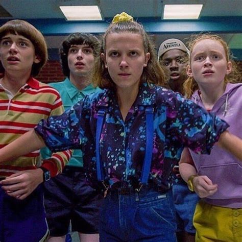 Stranger Things Eleven, El, Will, Mike, Lucas, Max, Millie Bobby Brown ...