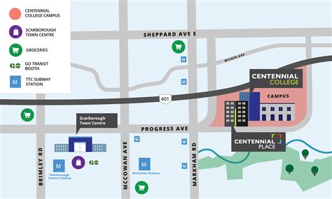 Centennial Place Student Residence Near Centennial College, Scarborough