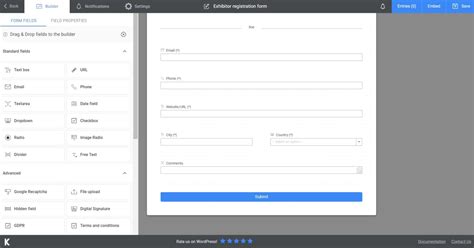 How to create an exhibitor registration form – a complete tutorial for 2021