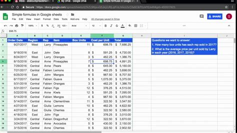 Google Spreadsheet Pivot Table Example | Elcho Table