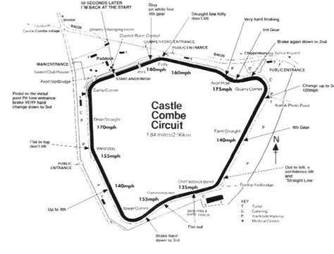 Map of Castle Combe