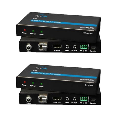 4K HDMI 2.0 over 1LC Fiber Extension System – PureLink AV