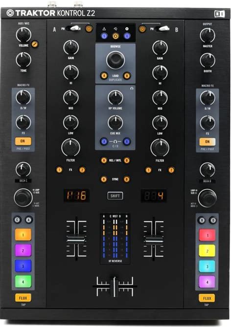 Native Instruments Traktor Kontrol Z2 DJ Controller - SingaporeProAudio