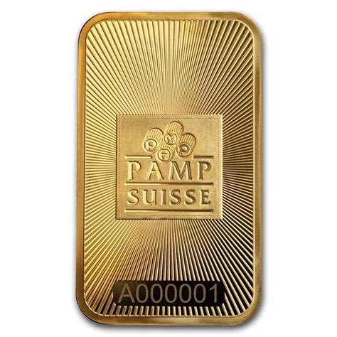 PAMP Suisse 999.9 Pure 1 oz Gold Bar - Bullion Mart