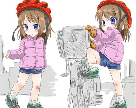 Anime Bicycle Art | Bicycle art, Anime, Bicycle