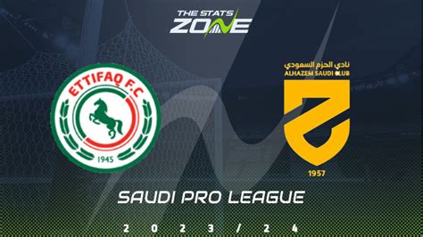 Al Ittifaq vs Al Hazm Preview & Prediction | 2023-24 Saudi Pro League - The Stats Zone