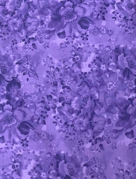 Purple Fabric by the Yard Purple Fabric Basics Purple - Etsy