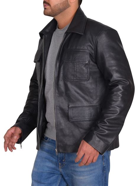 Damon Salvatore Leather Jacket | Vampire Diaries Ian Somerhalder Jacket