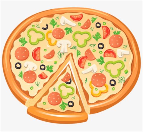 Frozen Pizza Clipart