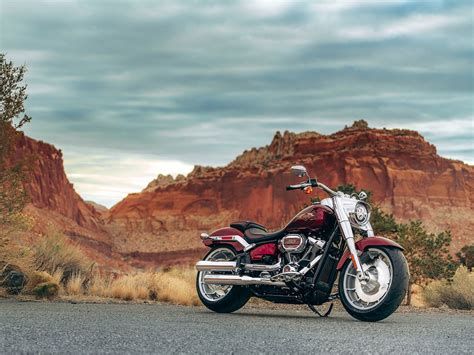 New 2023 Harley-Davidson Fat Boy® Anniversary Heirloom Red Fade | Motorcycles in Vernal UT