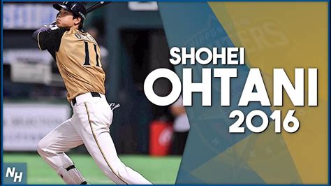 Shohei Ohtani 2016 Home Runs - YouTube