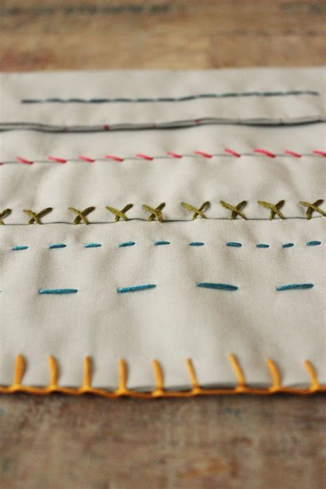 How to Sew: Six Basic Hand Stitches