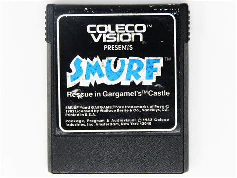 Smurf: Rescue in Gargamel's Castle (Colecovision) – RetroMTL