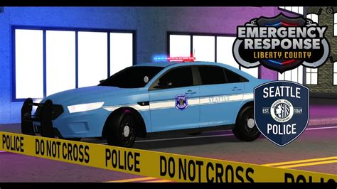 Seattle Police Code 3 | Emergency Response Liberty County Roblox - YouTube