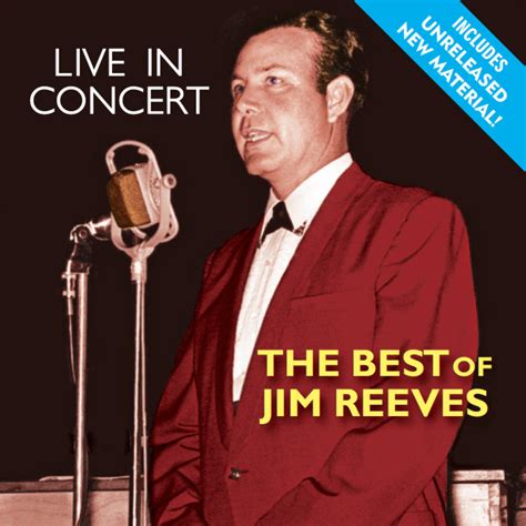 THE BEST OF JIM REEVES LIVE IN CONCERT, Jim Reeves, Jim Reeves live – Good Music Store