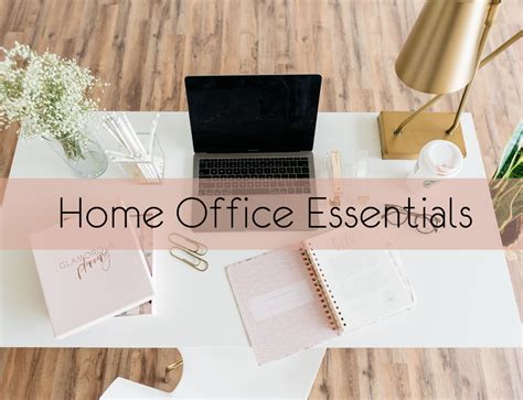 Home Office Essentials — hey.there!