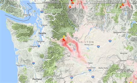 Washington Smoke Information: Washington State Fire and Smoke September 10, 2017
