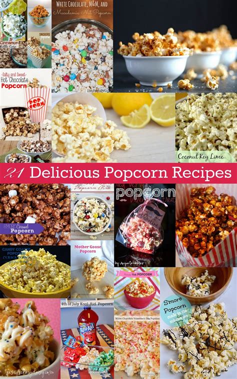 Housewife Eclectic: 21 Delicious Popcorn Recipes