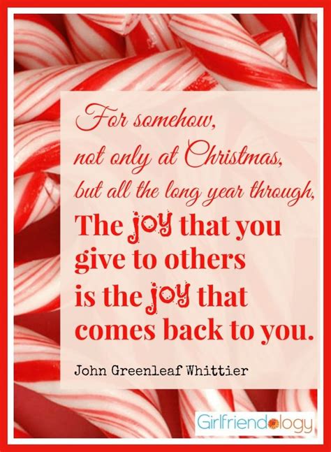 The JOY you give to others, is the JOY that comes back to you. # ...