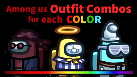 BEST Among Us Outfit Ideas for ALL COLORS (35+ Combos) - YouTube