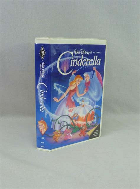 Cinderella 1950 on VHS Tape Walt Disney Black Diamond - Etsy