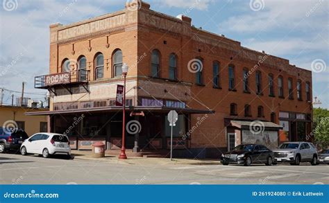 Historic Brick Building at Fort Worth Stockyards in the Historic ...