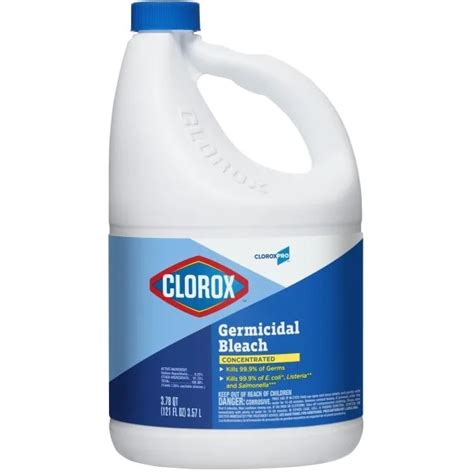 Clorox 121 Oz Commercial Germicidal Concentrated Bleach (3-Case) | Morchem Supply